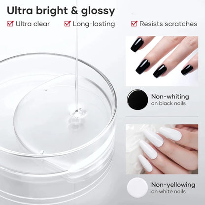 Kodies Gel Super Shine Top Coat Nail Polish - Smarsty