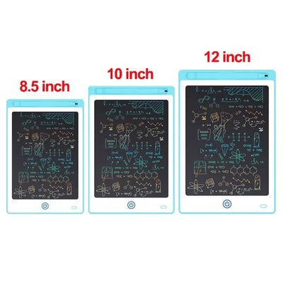 10/12/inch LCD Writing Tablet Drawing Board Kids Graffiti Sketchpad Toys Handwriting Blackboard Magic Drawing Board Kid Toy Gift - Smarsty