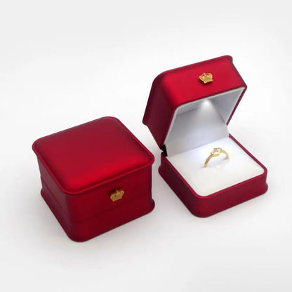 Luxury LED Jewelry Ring Box for Engagement and Wedding - Smarsty