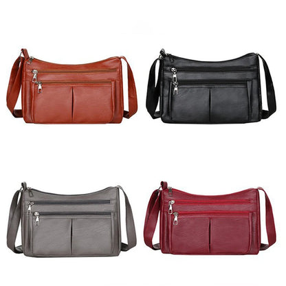 Korean Handbag Designer Leather Crossbody Bag for Women - Smarsty
