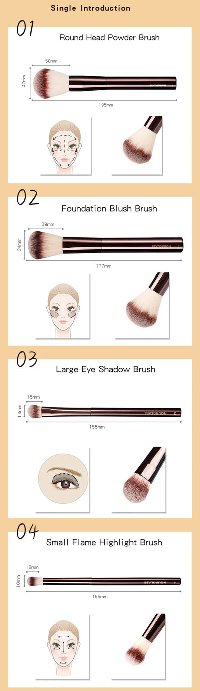 Hourglass Makeup Brushes for Flawless Foundation Application - Smarsty