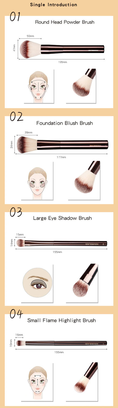 Hourglass Makeup Brushes for Flawless Foundation Application - Smarsty