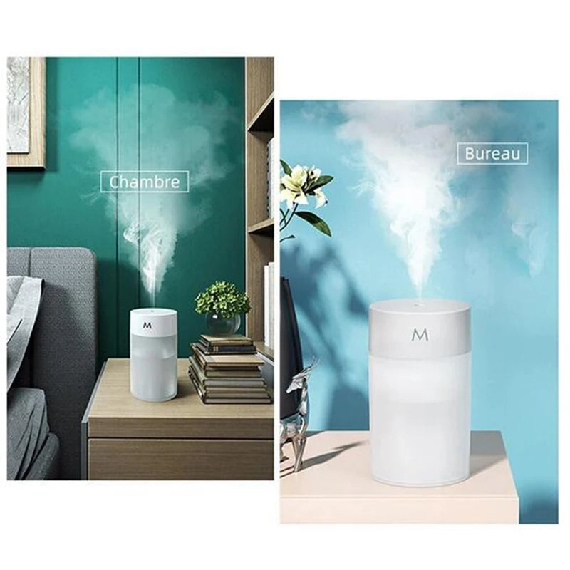 Portable Ultrasonic Aromatherapy Diffuser with LED Lamp - Smarsty