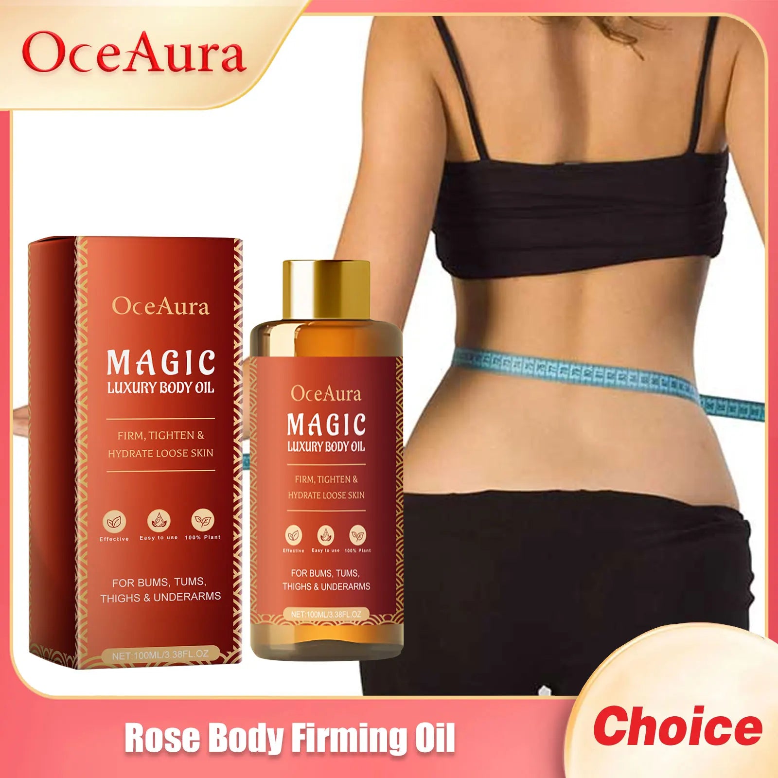 Body Firming Oil Deeply Moisturizes and Tightens Skin - Smarsty