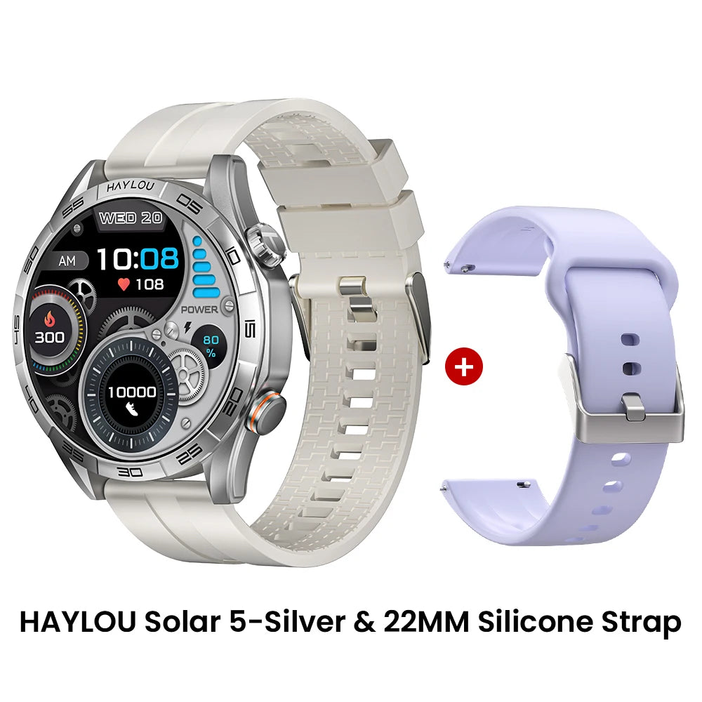 Haylou Solar 5 Smartwatch with Voice Calling and AMOLED Display - Smarsty