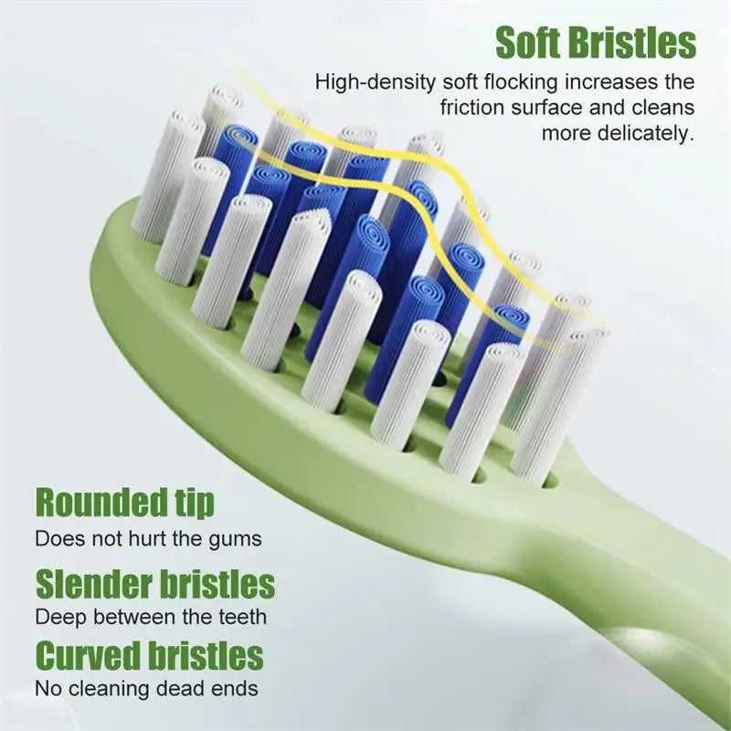 Child's Rechargeable Sonic Electric Toothbrush With Replacement Heads - Smarsty