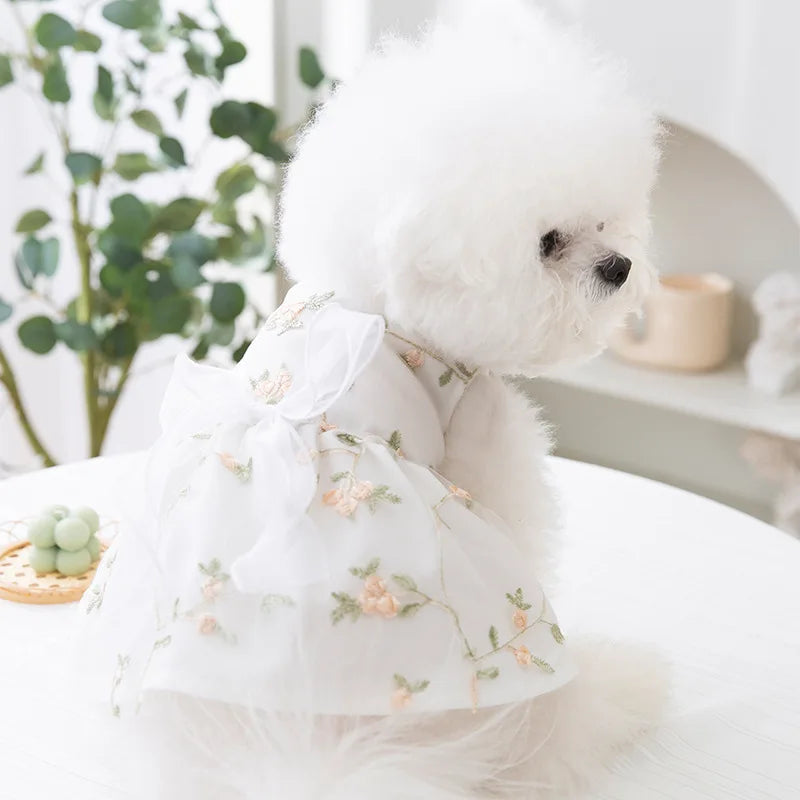 Luxury Strawberry Dog Dress for Spring and Summer - Smarsty