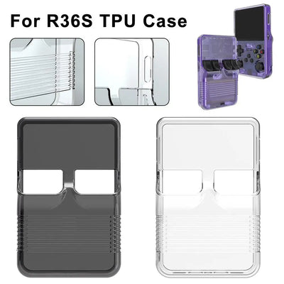 TPU Protective Case for R36S Console with Anti Fall Feature - Smarsty