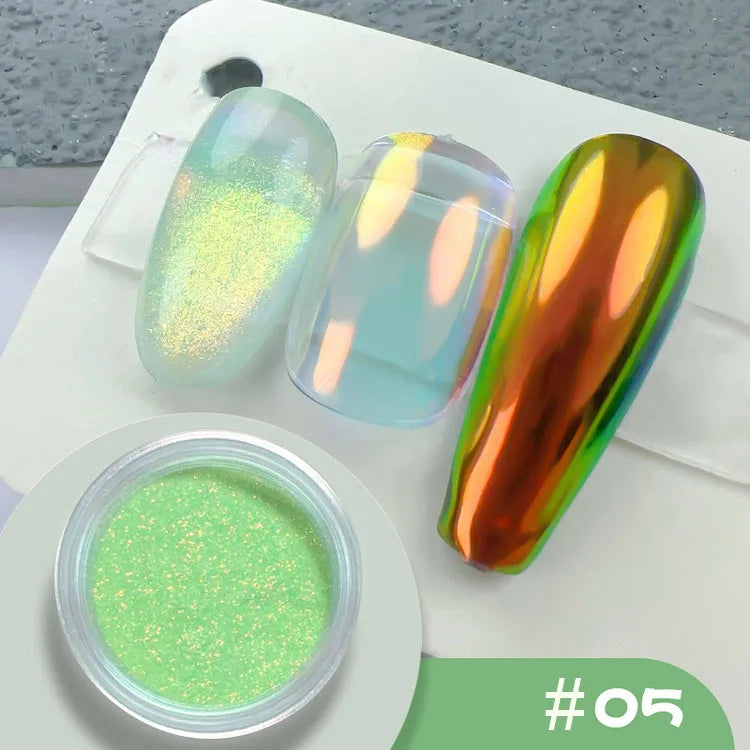 Pearl Effect Nail Powders for Stunning Mermaid Nails - Smarsty