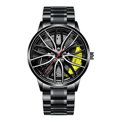 Fashion Men's Quartz Watch with Stainless Steel Band - Smarsty