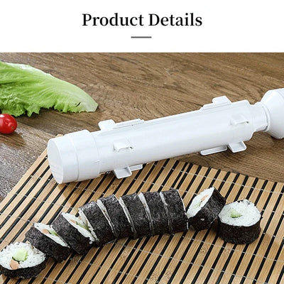 DIY Cylinder Sushi Making Machine Quick Sushi Bazooka Japanese Rolled Rice Meat Mold Rice Ball Mold  Kitchen Bento Accessories - Smarsty
