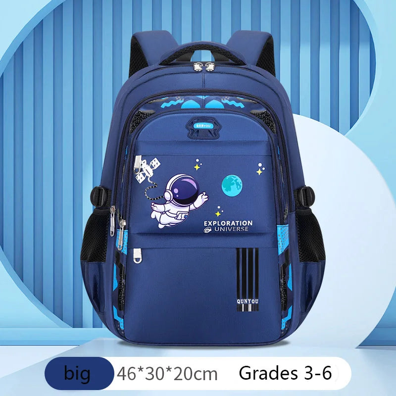Kids Backpack Astronaut Waterproof School Bag For Boys - Smarsty