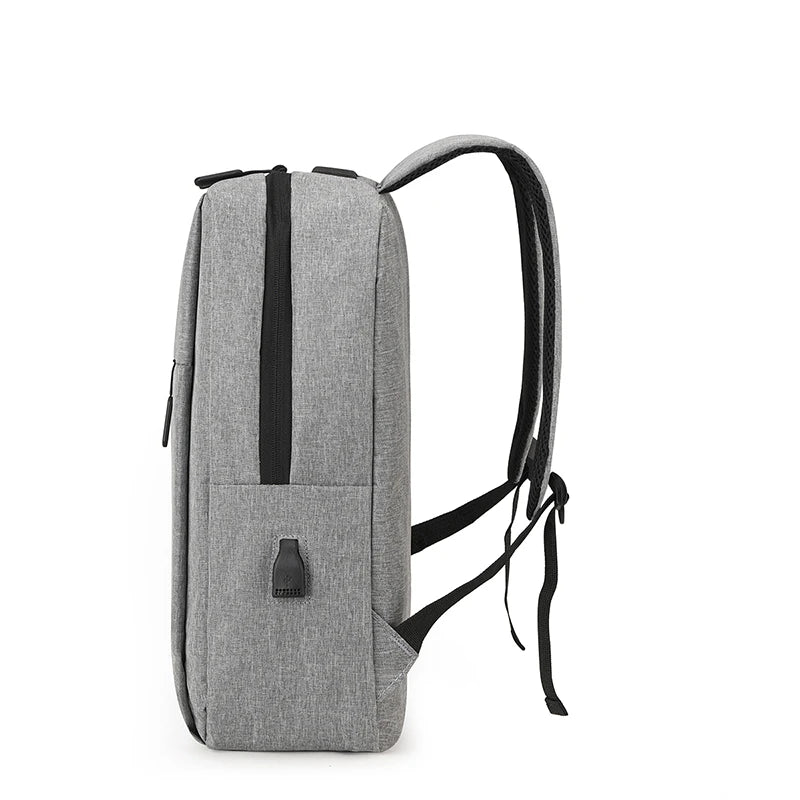 15.6 Inch Laptop Men Backpack Nylon Travel Male Laptop Backpack Usb Charging Computer School Backpacks Waterproof Bag for Men - Smarsty