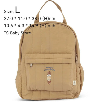 Cotton Kids Backpack For School Unisex Lightweight Comfort - Smarsty