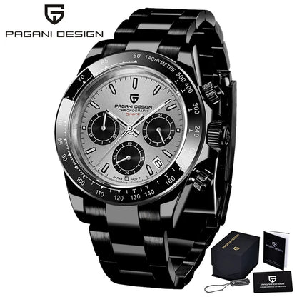 PAGANI DESIGN Men's Waterproof Chronograph Quartz Watch - Smarsty
