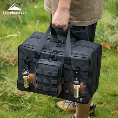 CAMPINGMOON BK-46 Large Capacity Storage Bag Camping IGT Module Collection Storage Bag Outdoor Tactical Packaging Kit by Smarsty
