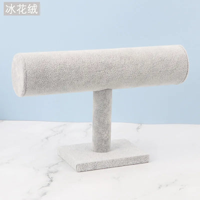 Velvet Jewelry Display Stand for Necklaces and Bracelets - Smarsty