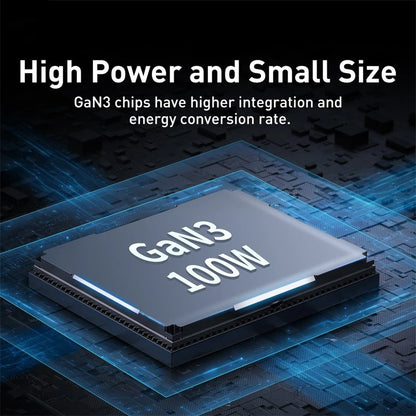GaN3 Desktop Charger 100W 65W USB C PD Multiport Charger - Smarsty