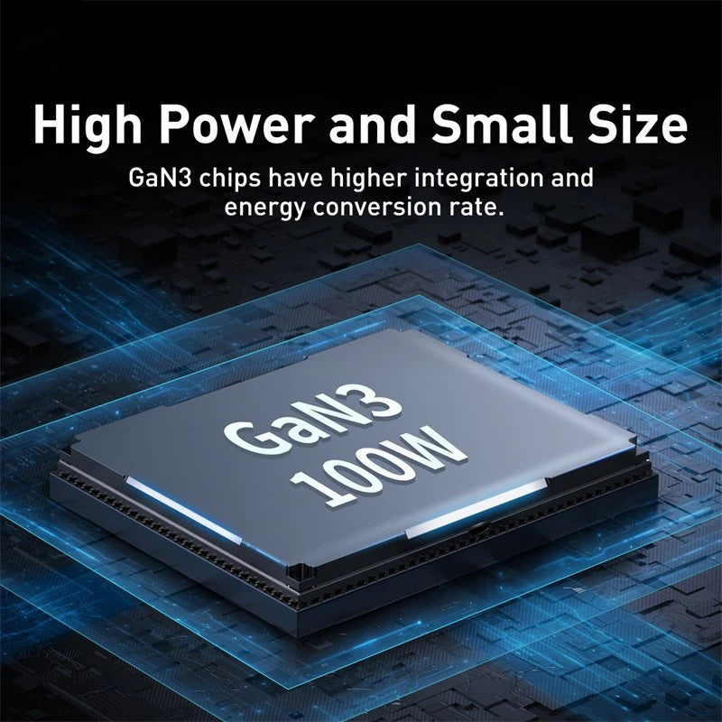 GaN3 Desktop Charger 100W 65W USB C PD Multiport Charger - Smarsty