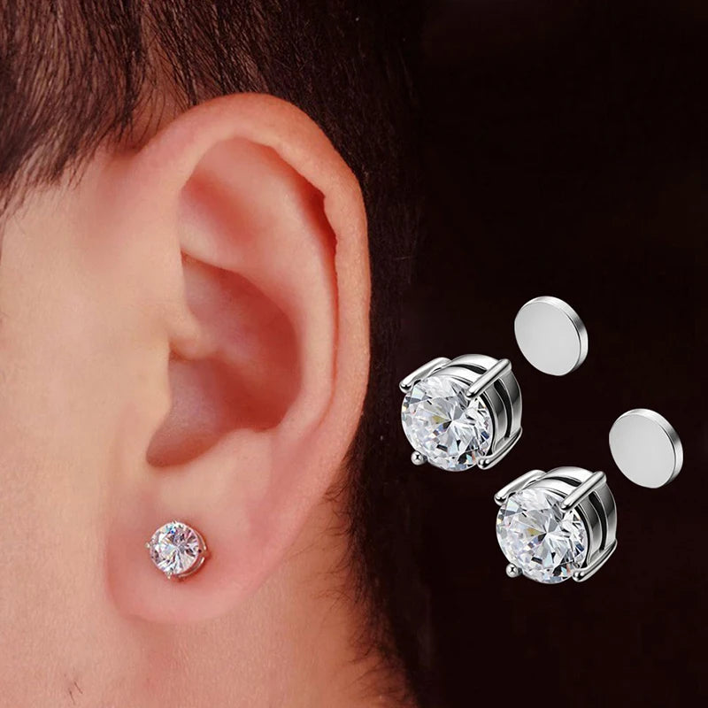 Strong Magnetic Non Piercing Ear Clip Earrings For Unisex - Smarsty