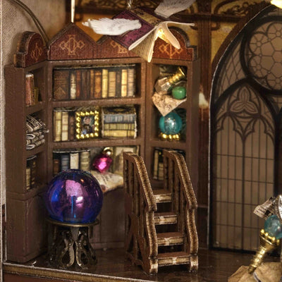 Wooden Miniature Doll House 3D Puzzle Assembly Building Model Kit Small Room Toys Home With Furniture Lighting Wooden Craft Gift by Smarsty