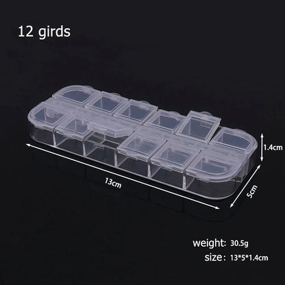 Plastic Jewelry Organizer Storage Box With Dividers - Smarsty