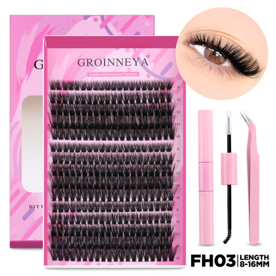 DIY Lash Extension Kit with Individual Lashes for Home Use - Smarsty