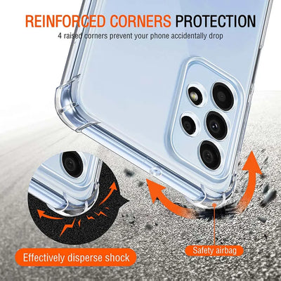Air Bag Shockproof Transparent Case for Galaxy A Series 5G - Smarsty