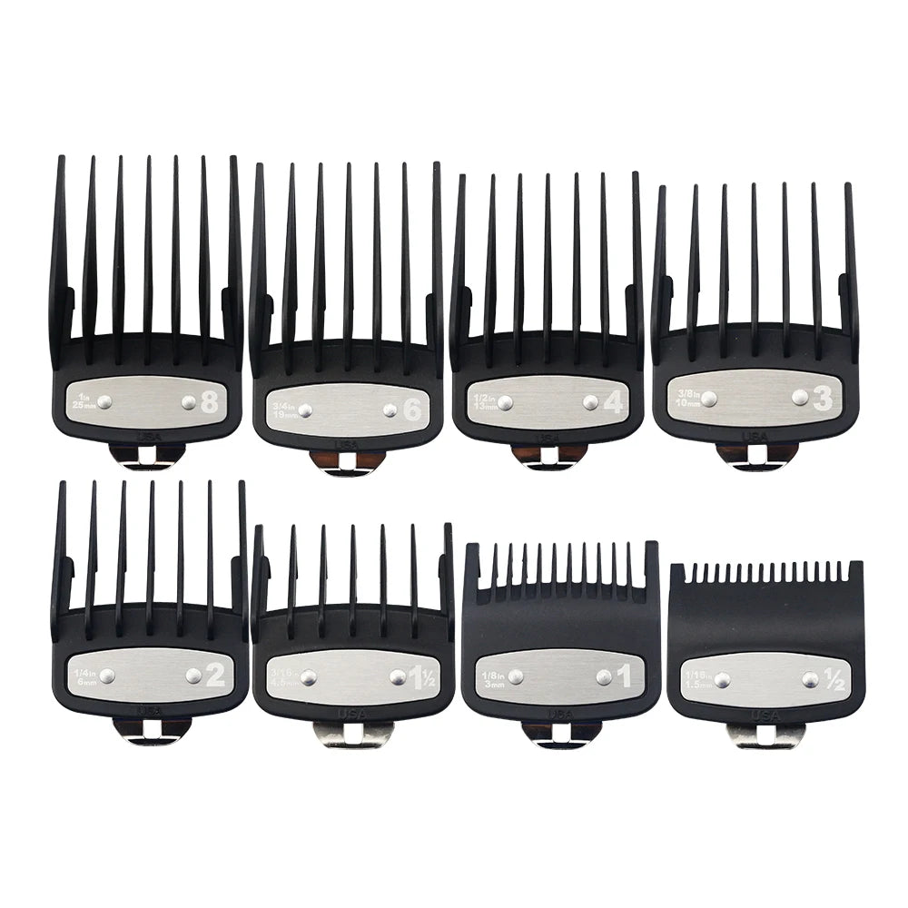 Professional Hair Clipper Guide Comb Set for Precise Haircuts - Smarsty