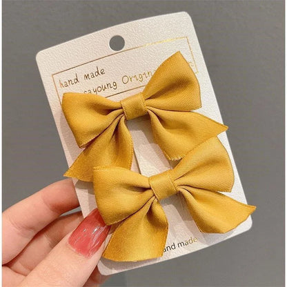 Elegant Flower Bow Hair Clips for Kids and Ladies - Smarsty