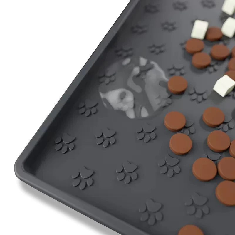 Waterproof Pet Placemat for Easy Feeding Cleanup - Smarsty