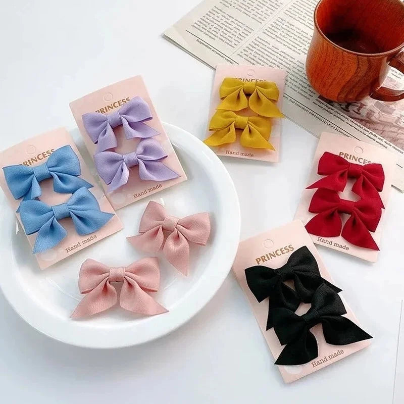 Cute Bow Hair Clips For Girls Secure Summer Accessories - Smarsty