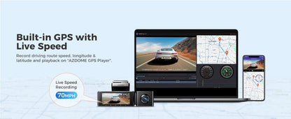 4K Dash Cam With GPS And Superior Night Vision Parking - Smarsty