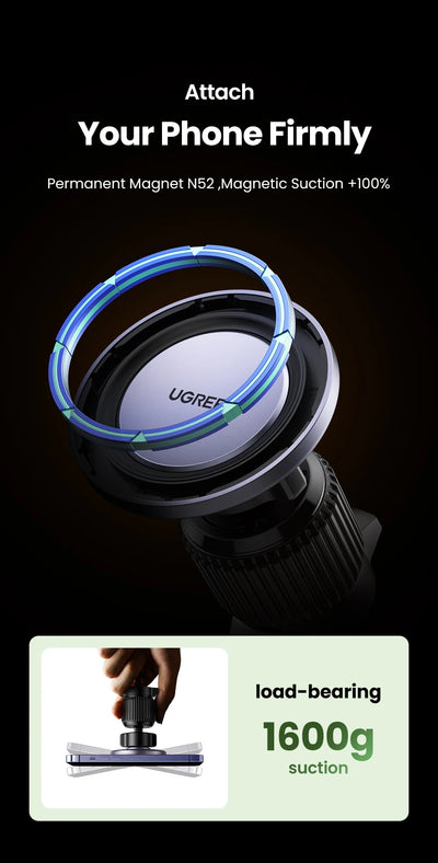 Magnetic Car Phone Holder Air Vent Mount For IPhone - Smarsty