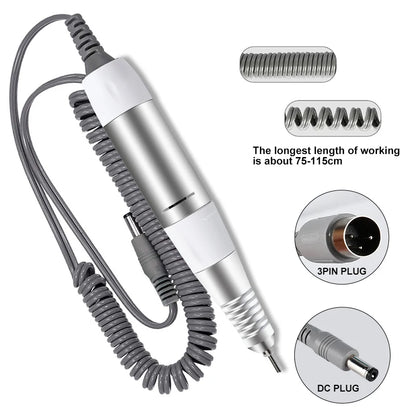 Electric Nail Drill Pen for Professional Manicure and Pedicure - Smarsty