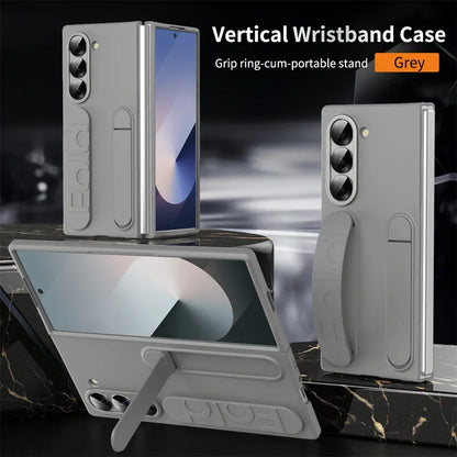 Premium Galaxy Z Fold Hand Strap Case With Folding Stand - Smarsty