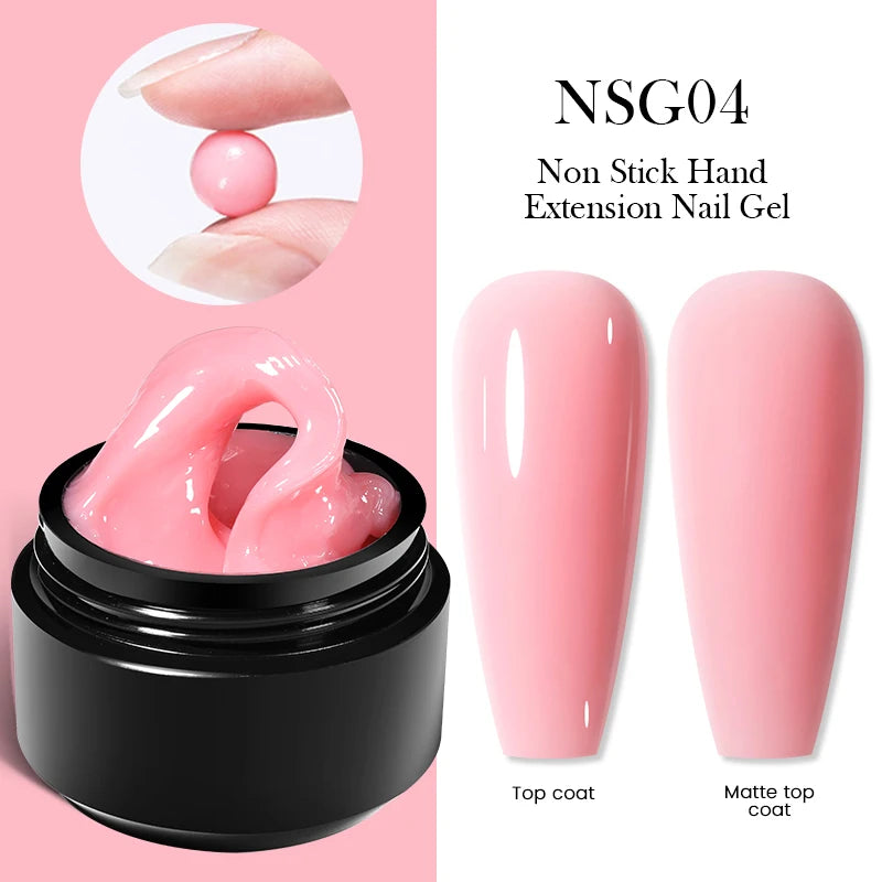 Born Pretty Clear Non Stick Nail Extension Gel - Smarsty