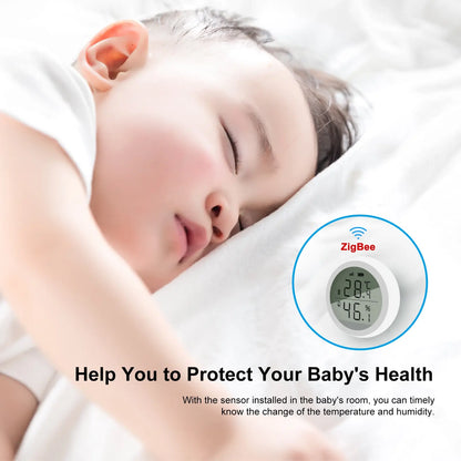 Tuya Smart ZigBee Temperature and Humidity Sensor - Smarsty