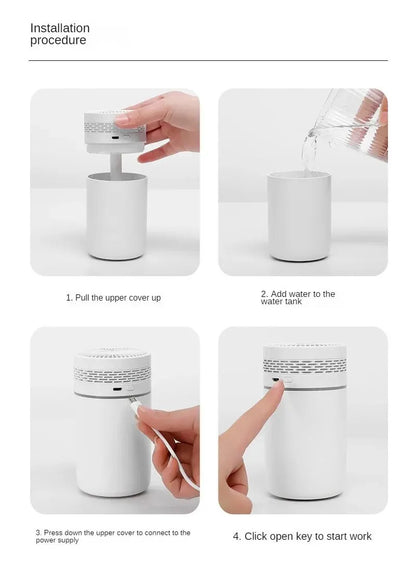 Mini Seven-Color Aroma Humidifier for Car Air Purification - Smarsty