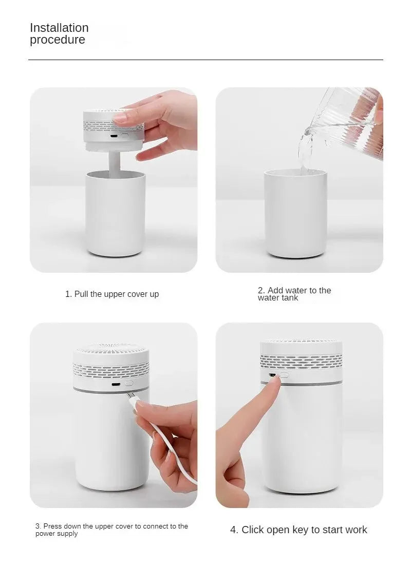 Mini Seven-Color Aroma Humidifier for Car Air Purification - Smarsty