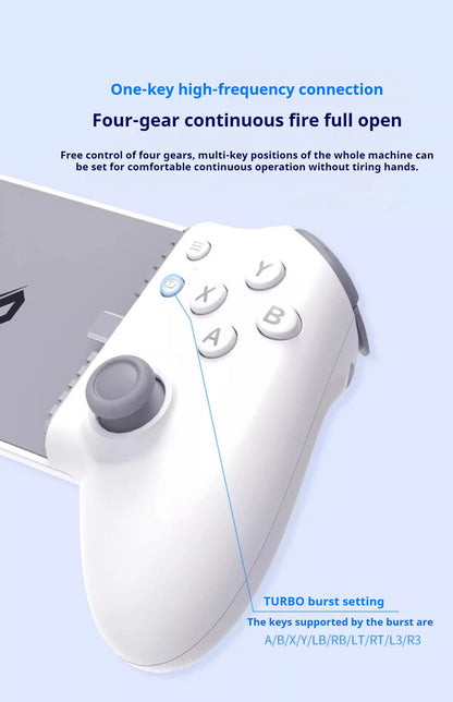 Memo S3 Type-C Mobile Gamepad with Hall Effect Joystick - Smarsty