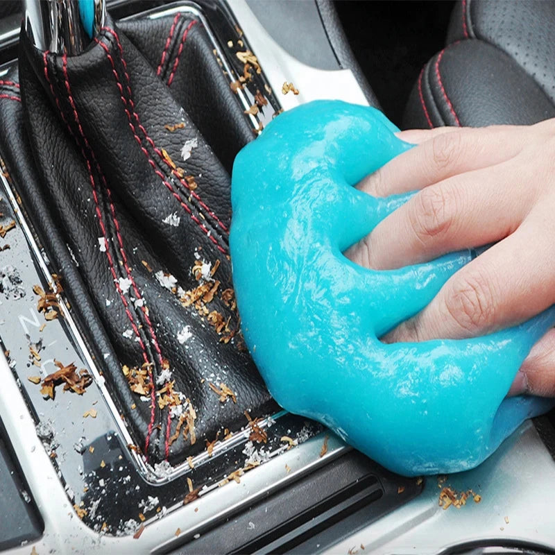 Car Cleaning Gel Slime Magic Mud Auto Interior Computer Keyboard Dirt Clean Dust Remover Gel Car Wash Interior Cleaning Tools - Smarsty