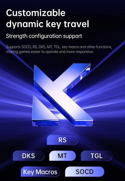 Mechanical Gaming Keyboard Rapid Trigger 8000Hz Response