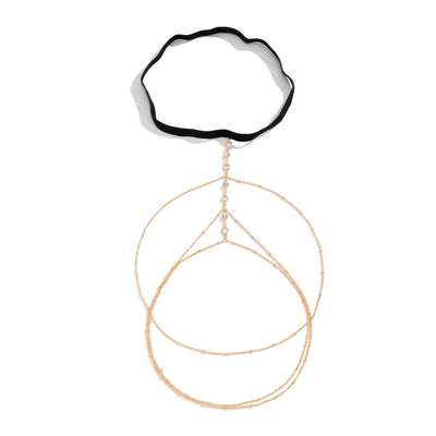 Boho Crystal Leg Chain for Women Beach Style - Smarsty