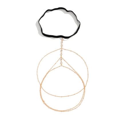 Boho Crystal Leg Chain for Women Beach Style - Smarsty