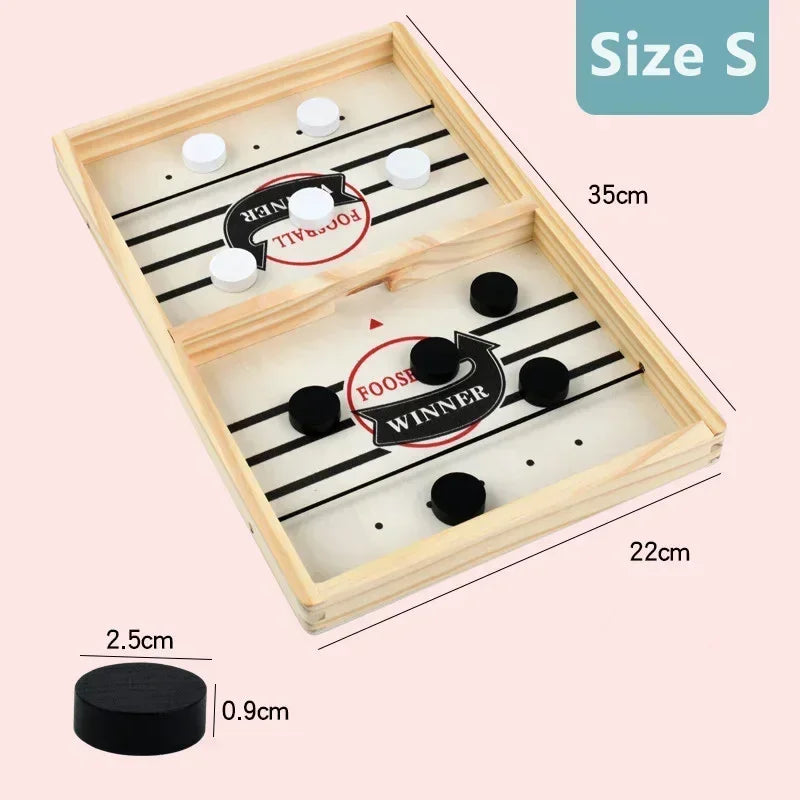 Foosball Winner Games Table Hockey Game Catapult Chess Parent-child Interactive Toy Fast Sling Puck Board Game Toys For Children by Smarsty