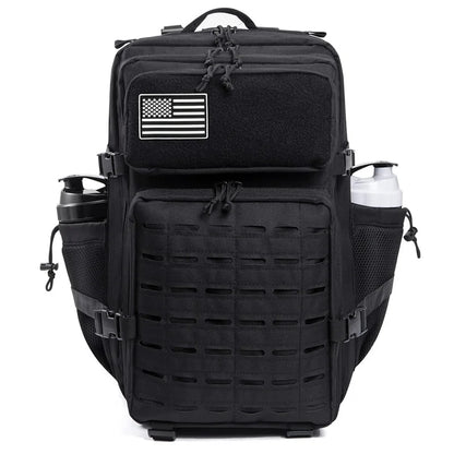 45L Tactical Backpack survival Bag Hunting MOLLE Backpack GYM For Men EDC Outdoor Hiking Rucksack Witch Bottle Holder - Smarsty