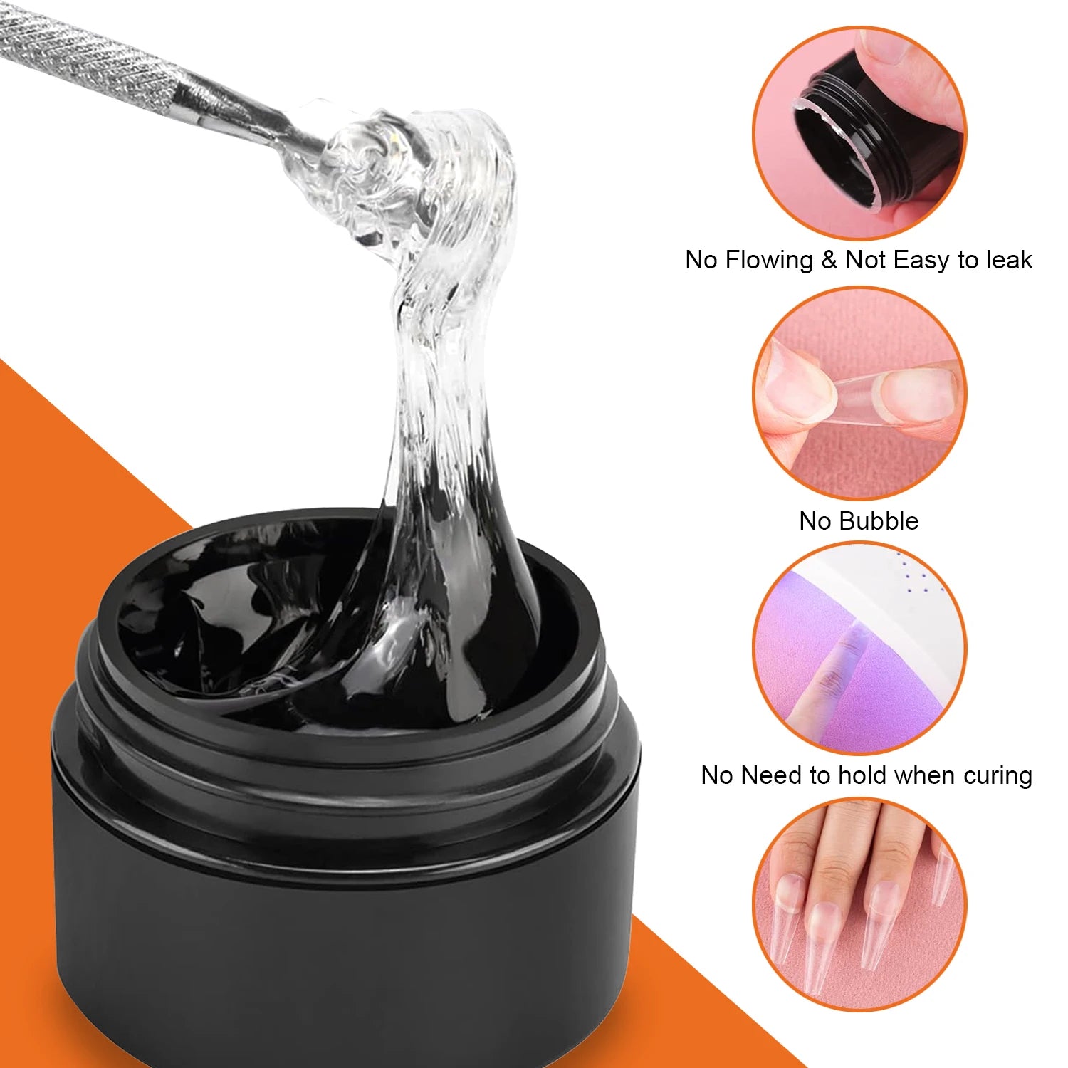 Multifunctional Non-Stick Nail Gel for Home Manicure - Smarsty