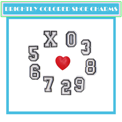 39/78Pcs Alphabet Letter Series Shoe Charms For Croc DIY Decoration Premium Quality Popular Charms Accessories for Beach Bag - Smarsty