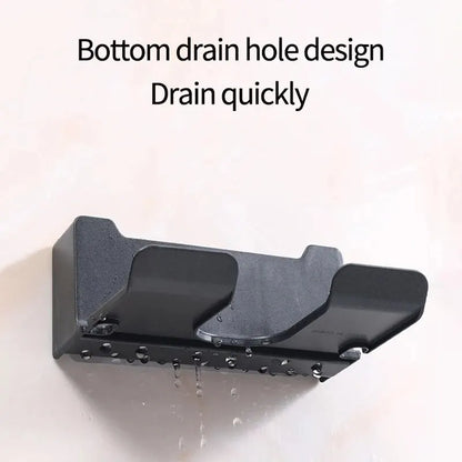 Multifunctional Wall Mounted Hair Dryer Stand Organizer - Smarsty